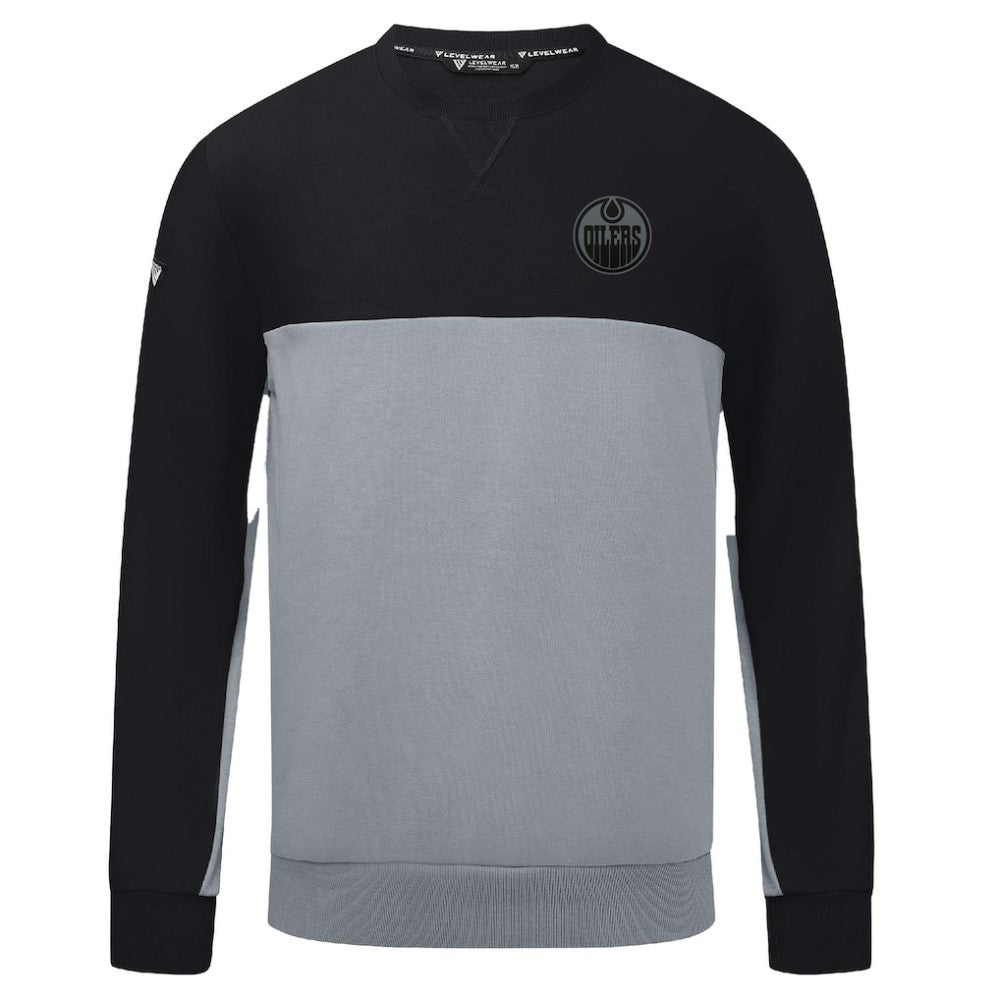 Edmonton Oilers Levelwear Legacy Nightfall Pullover Sweatshirt Discount