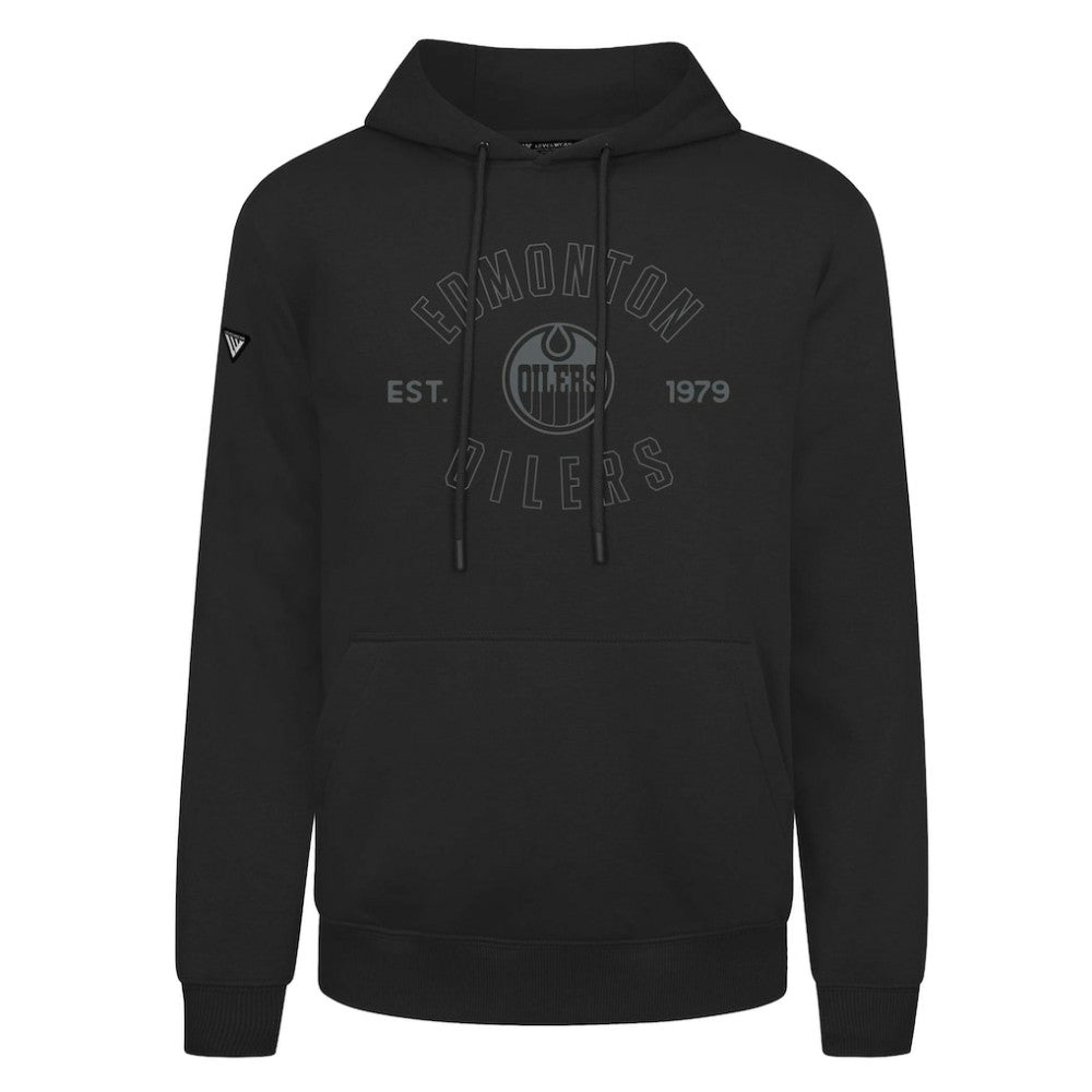 Edmonton Oilers Levelwear Podium Abyssal Pullover Hoodie Outlet