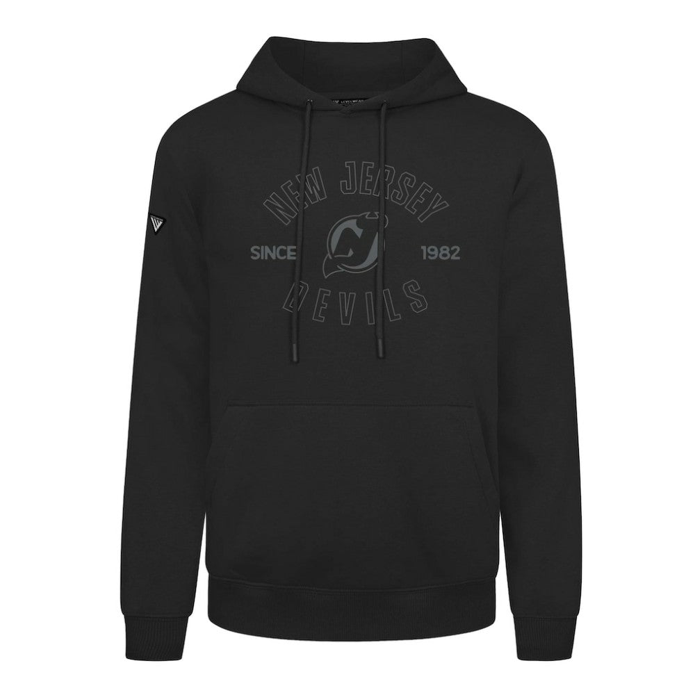 New Jersey Devils Levelwear Podium Abyssal Pullover Hoodie On Sale