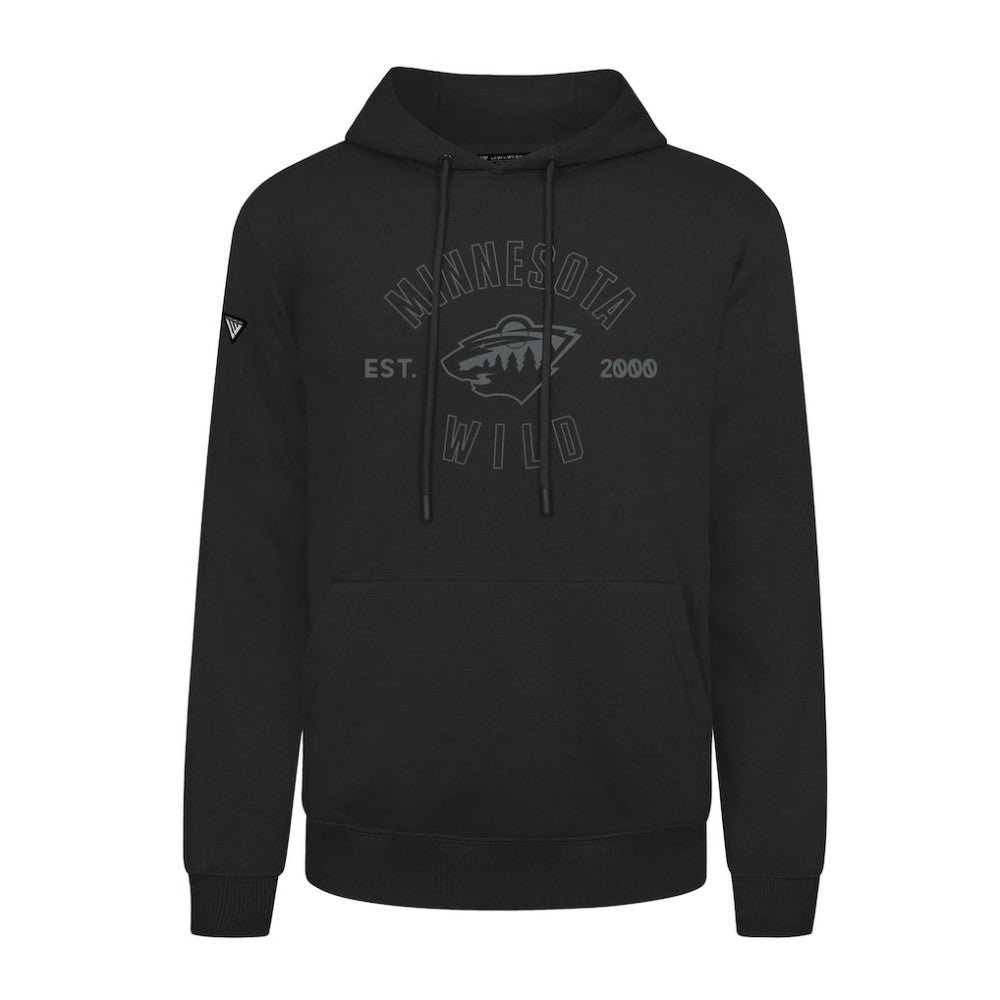 Minnesota Wild Levelwear Podium Abyssal Pullover Hoodie On Sale