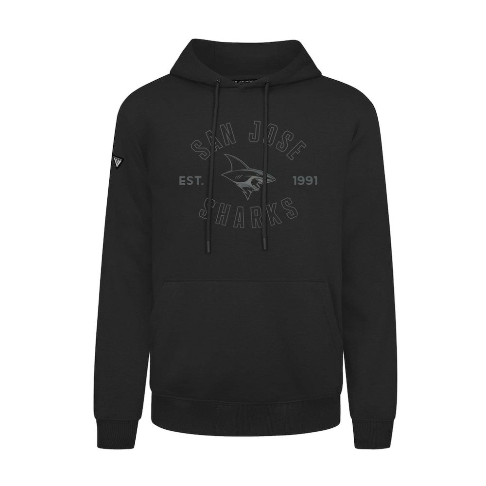 San Jose Sharks Levelwear Podium Abyssal Pullover Hoodie Outlet