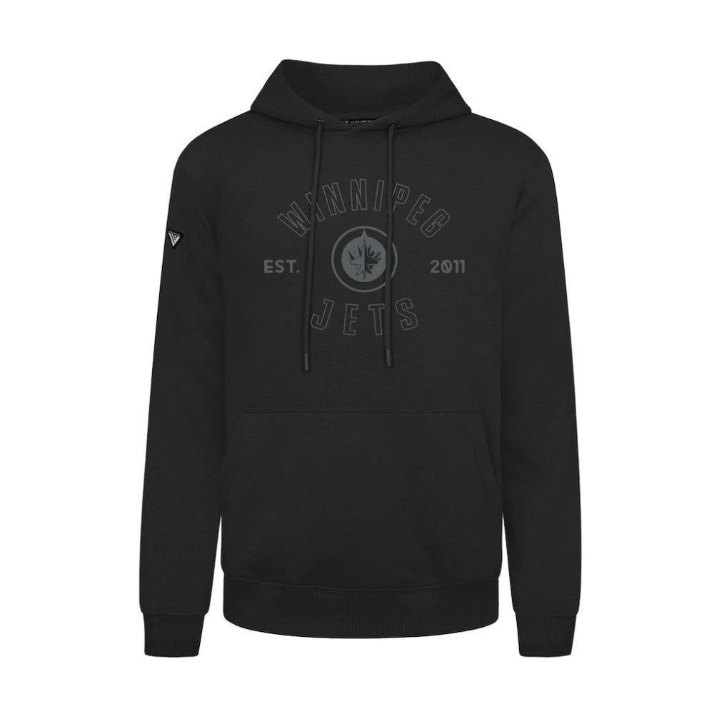 Winnipeg Jets Levelwear Podium Abyssal Pullover Hoodie On Sale