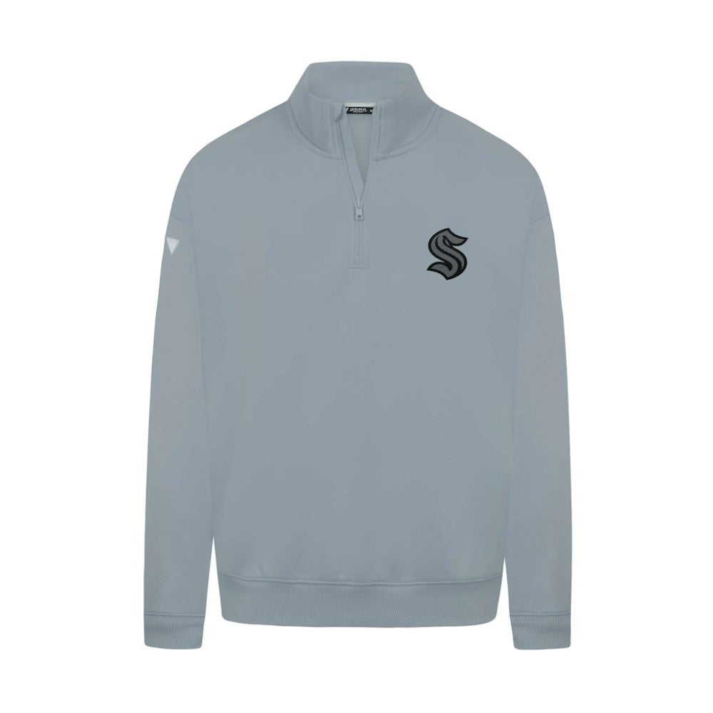 Seattle Kraken Levelwear Murray Nightfall Quarter-Zip Jacket Outlet