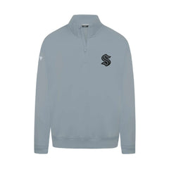 Seattle Kraken Levelwear Murray Nightfall Quarter-Zip Jacket Outlet