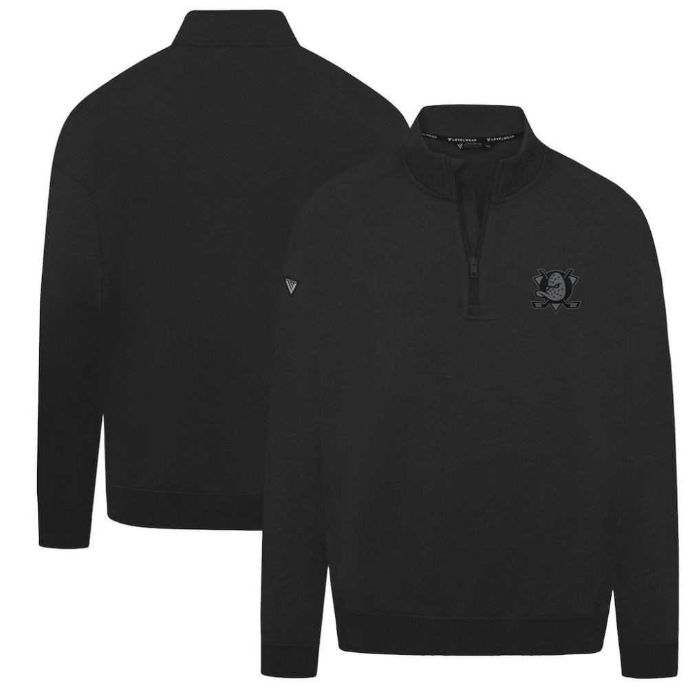 Anaheim Ducks Levelwear Murray Nightfall Quarter-Zip Jacket On Sale