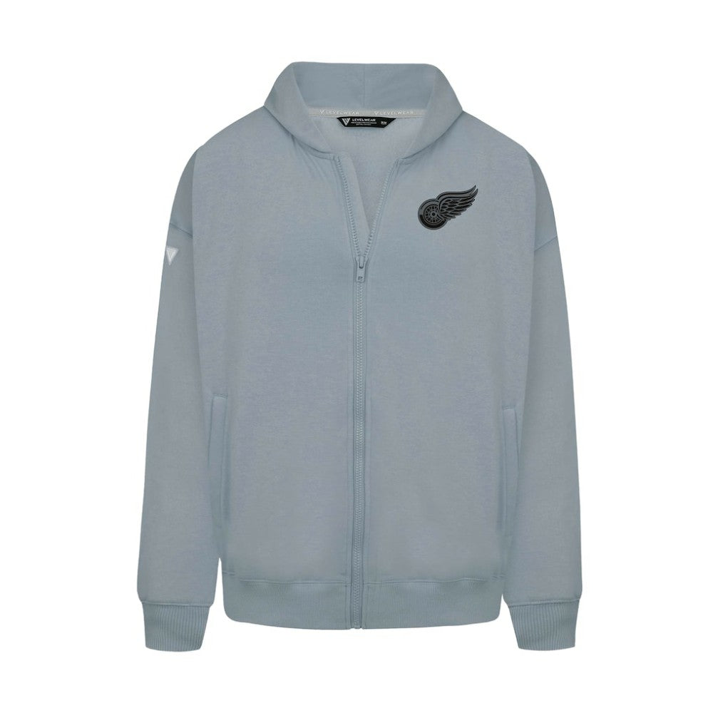 Detroit Red Wings Levelwear Uphill Abyssal Full-Zip Hoodie Outlet