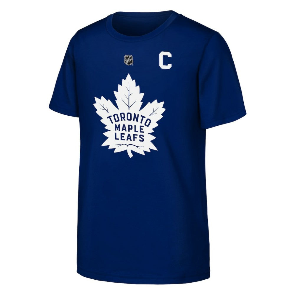 Auston Matthews Toronto Maple Leafs Outerstuff Youth Player Name & Number T-Shirt Outlet