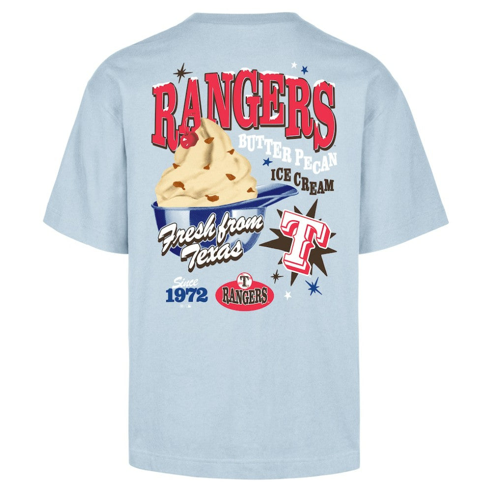 Texas Rangers '47 Ice Cream Parlor Foundation T-Shirt | MLB On Sale