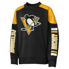 Sidney Crosby Pittsburgh Penguins Outerstuff Youth Best Defense Name & Number Crewneck Sweatshirt On Sale