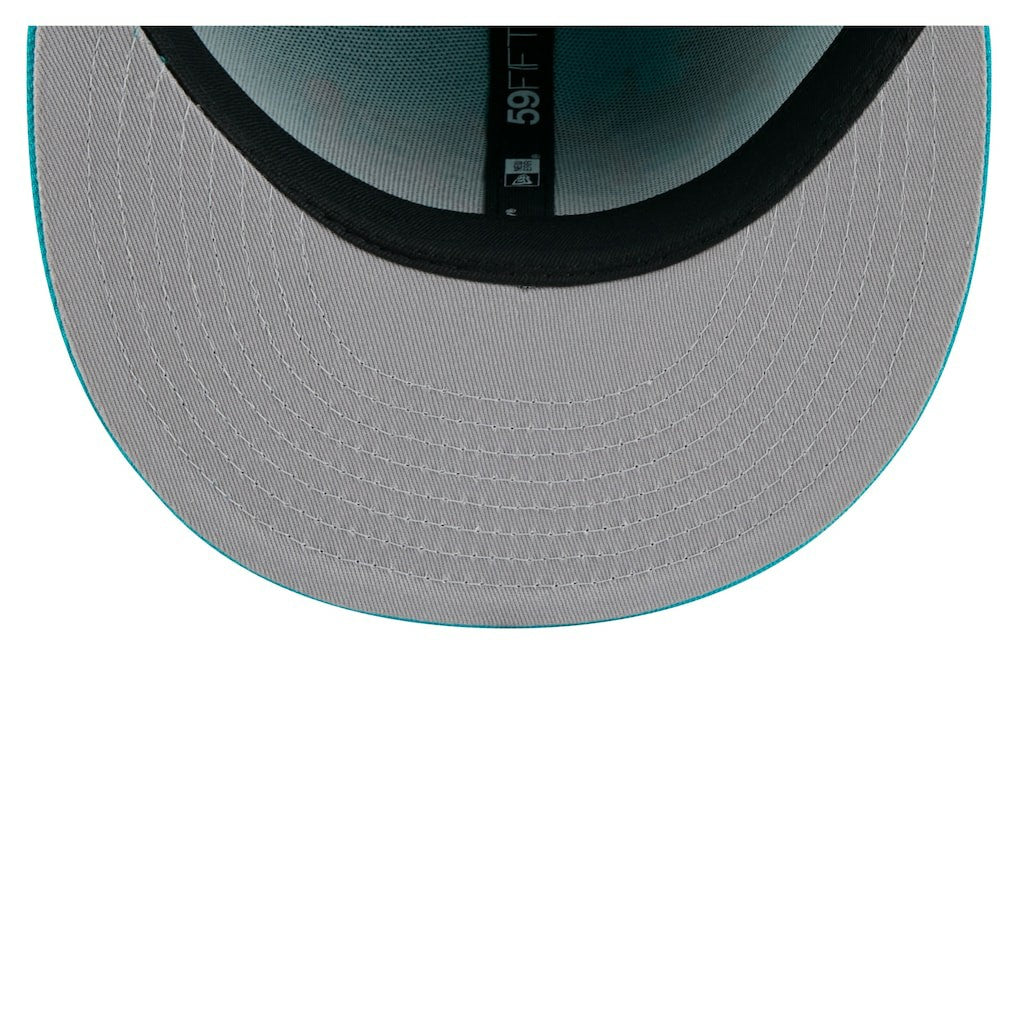 Miami Dolphins New Era State Stitch 59FIFTY Fitted Hat