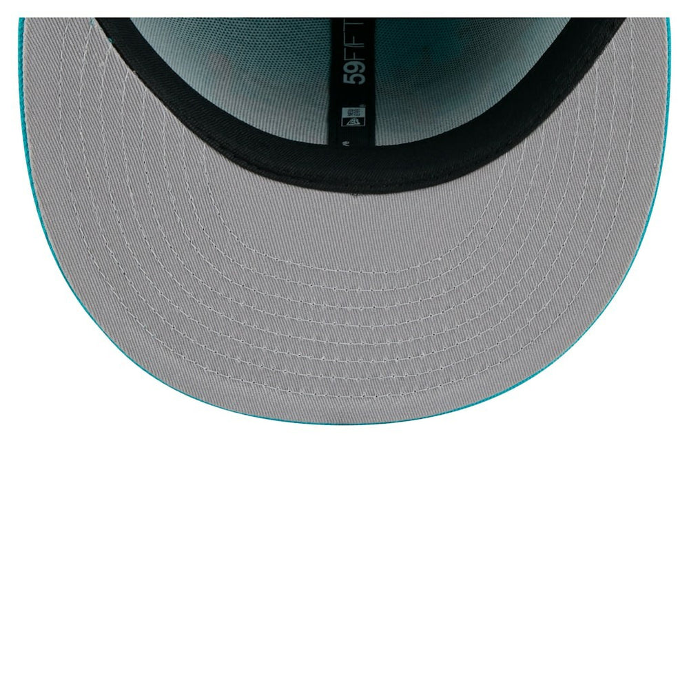 Miami Dolphins New Era State Stitch 59FIFTY Fitted Hat