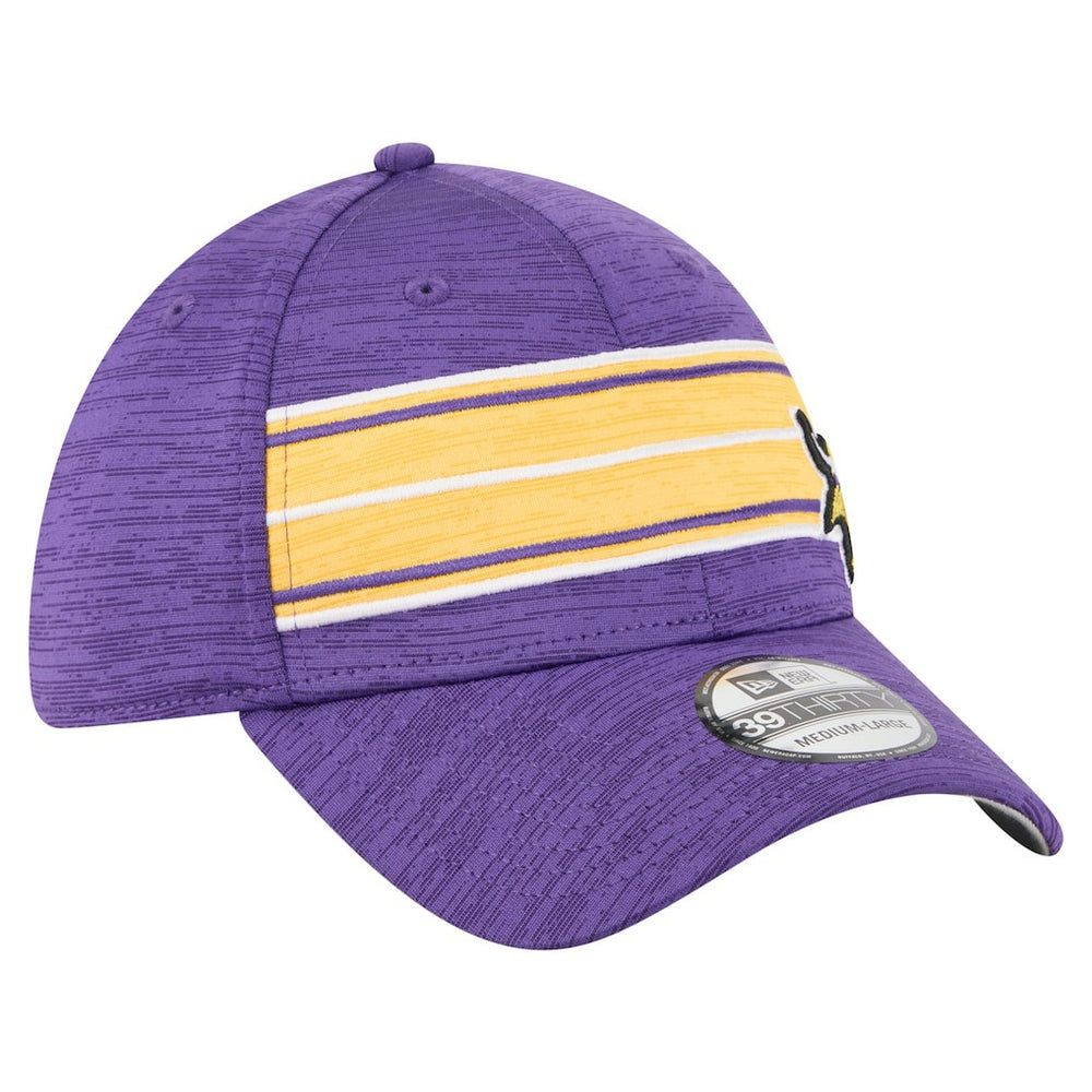 Minnesota Vikings New Era Stripes 39THIRTY Flex Hat