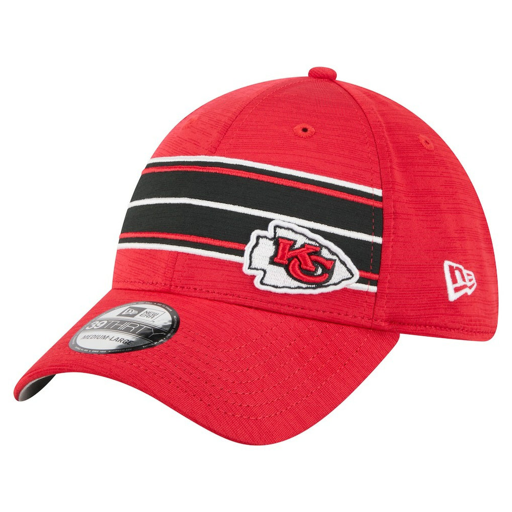 Kansas City Chiefs New Era Stripes 39THIRTY Flex Hat