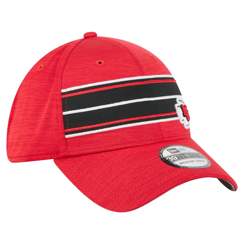 Kansas City Chiefs New Era Stripes 39THIRTY Flex Hat