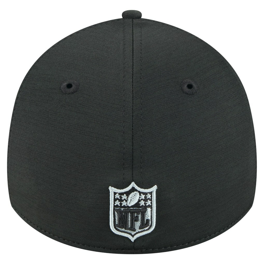 Las Vegas Raiders New Era Stripes 39THIRTY Flex Hat