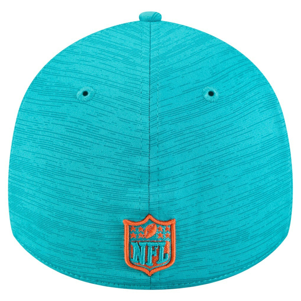 Miami Dolphins New Era Stripes 39THIRTY Flex Hat