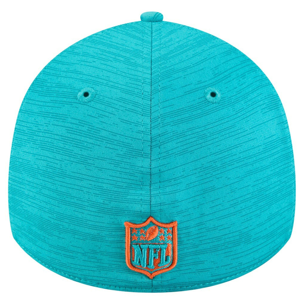 Miami Dolphins New Era Stripes 39THIRTY Flex Hat