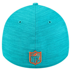 Miami Dolphins New Era Stripes 39THIRTY Flex Hat