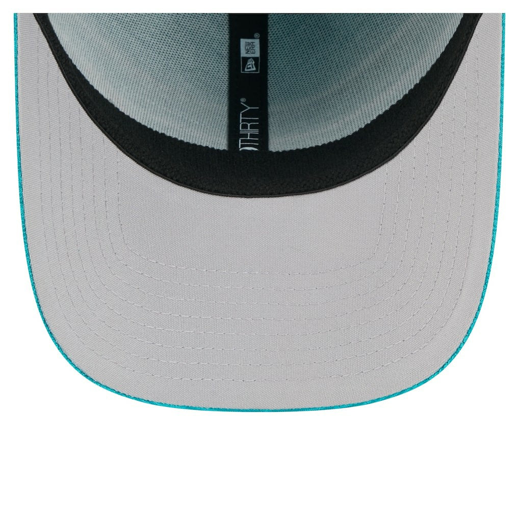 Miami Dolphins New Era Stripes 39THIRTY Flex Hat