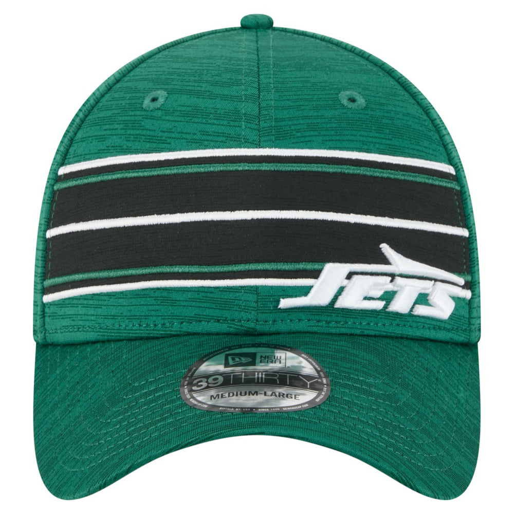 New York Jets New Era Stripes 39THIRTY Flex Hat