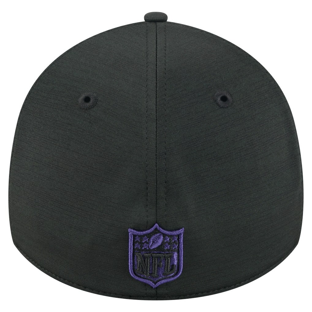 Baltimore Ravens New Era Stripes 39THIRTY Flex Hat
