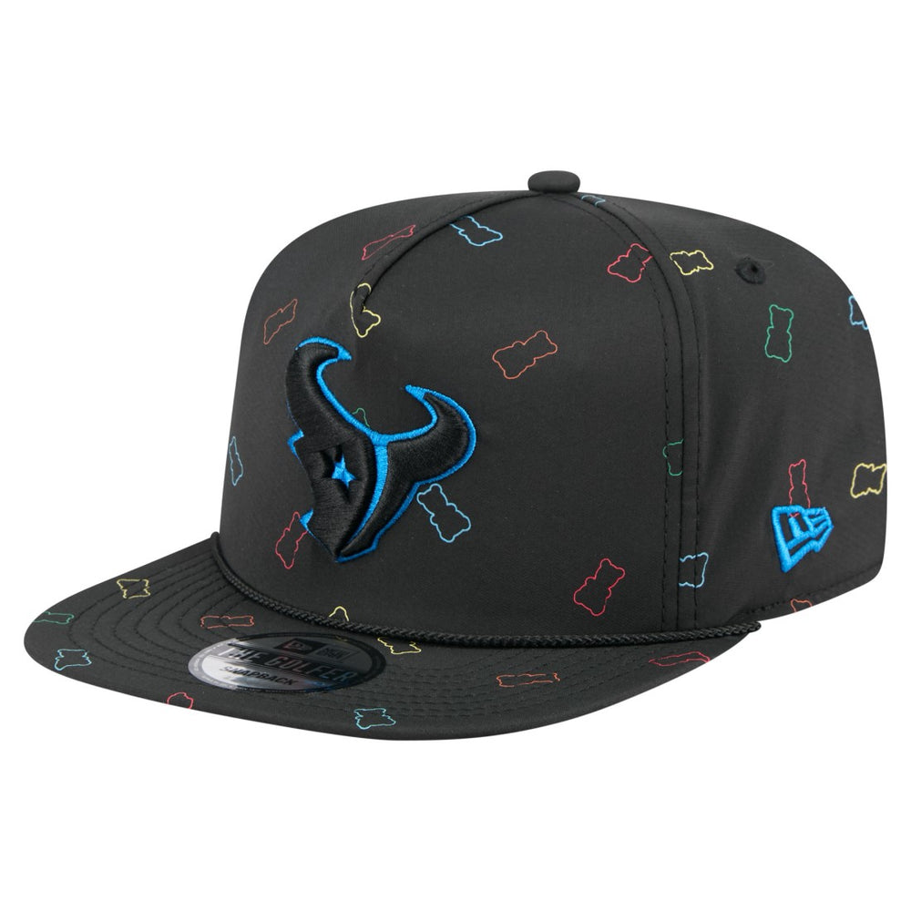 Houston Texans New Era Gummy Golfer Snapback Hat
