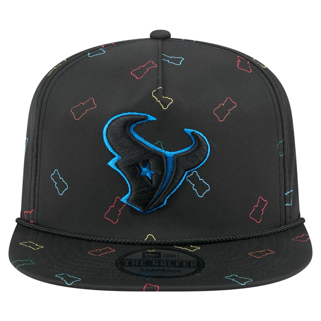 Houston Texans New Era Gummy Golfer Snapback Hat