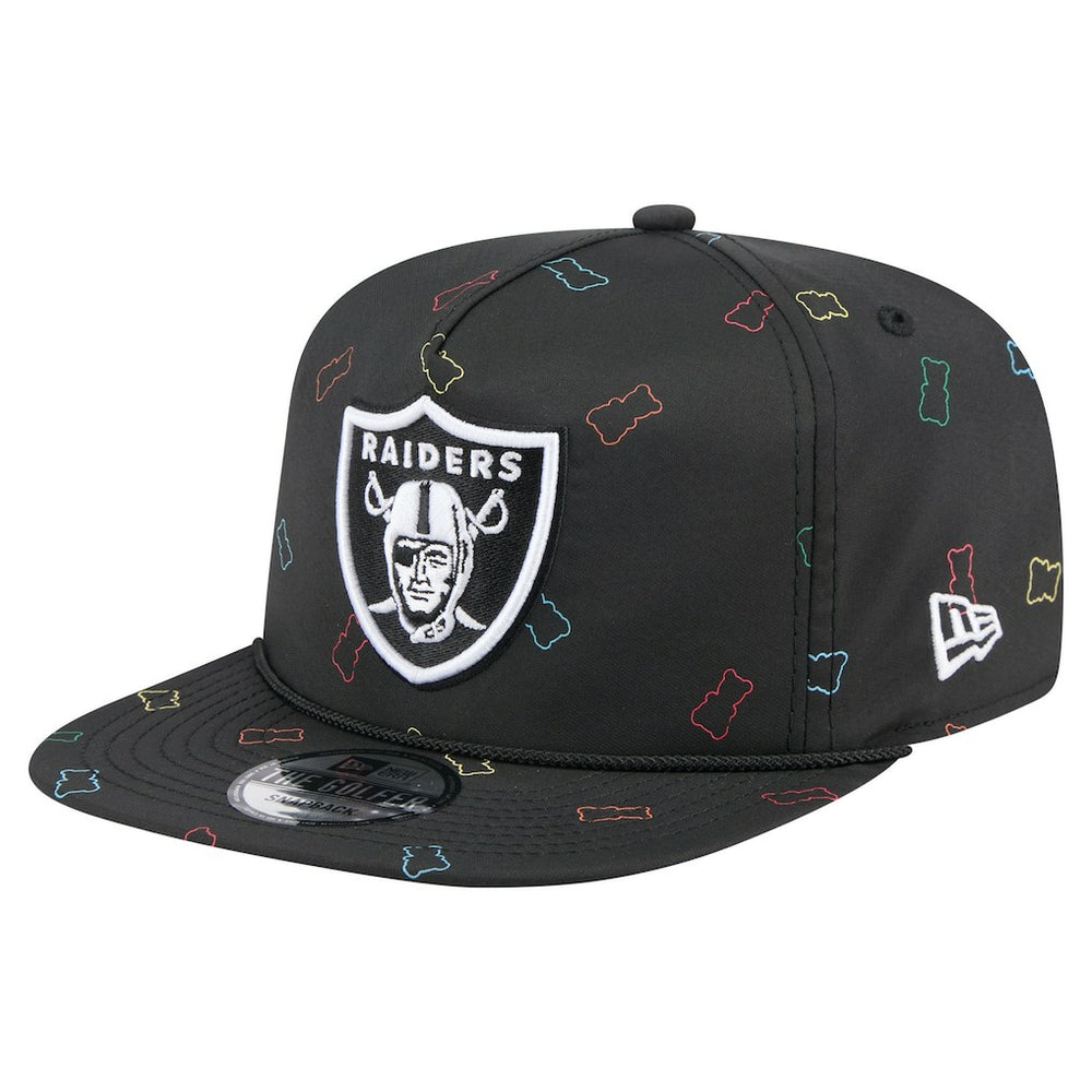 Las Vegas Raiders New Era Gummy Golfer Snapback Hat