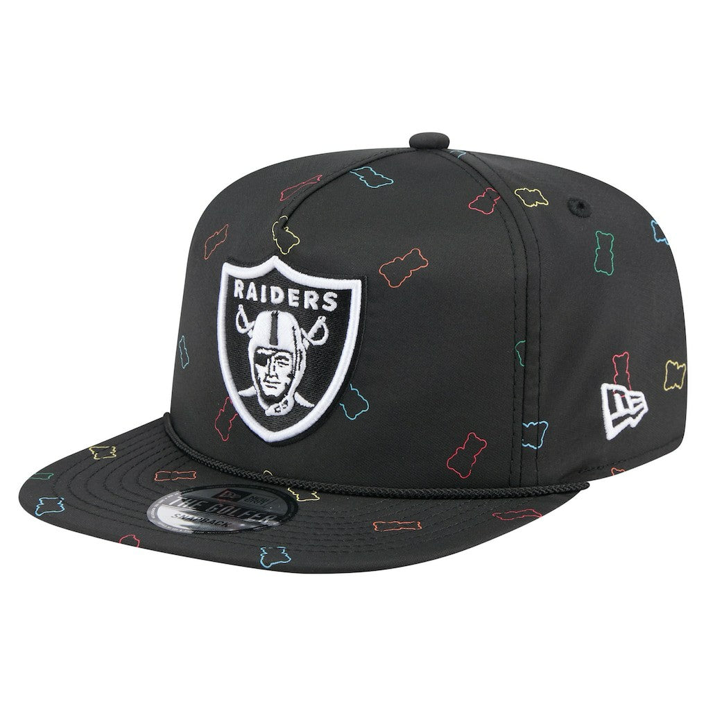 Las Vegas Raiders New Era Gummy Golfer Snapback Hat