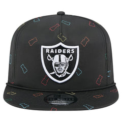 Las Vegas Raiders New Era Gummy Golfer Snapback Hat