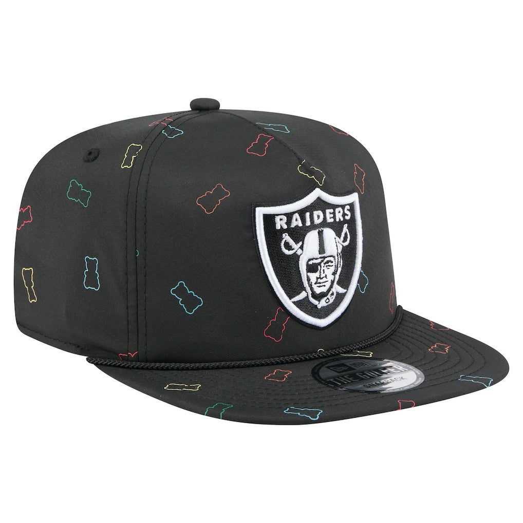 Las Vegas Raiders New Era Gummy Golfer Snapback Hat