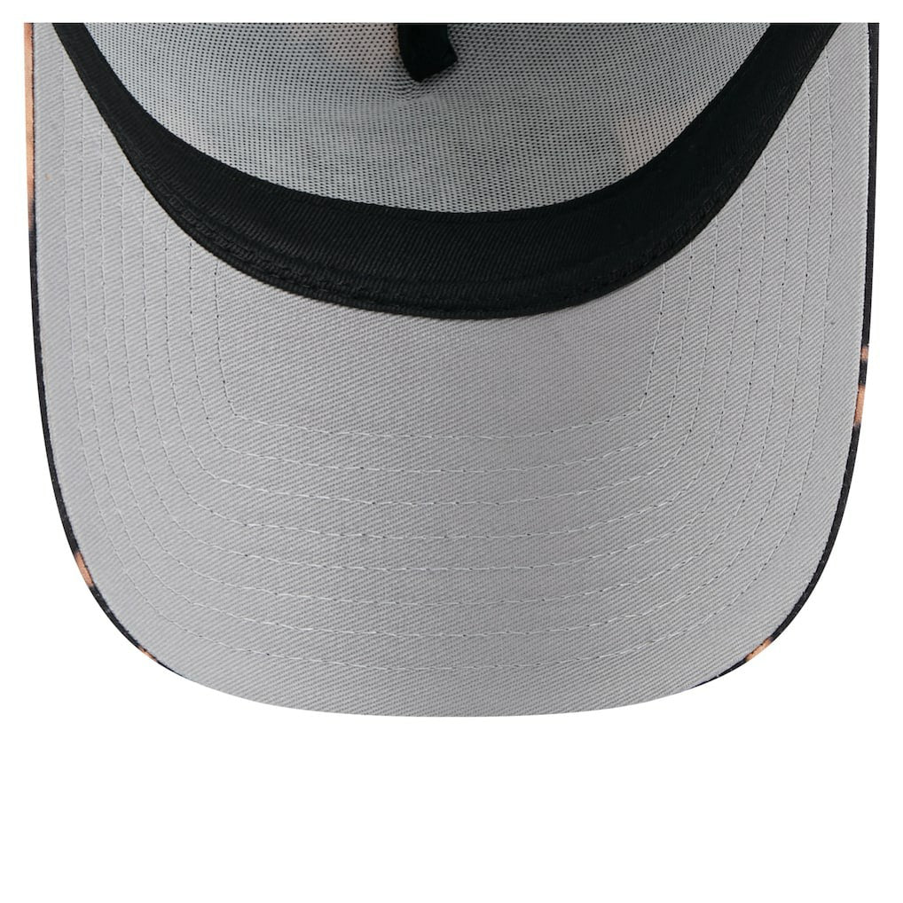 Kansas City Chiefs New Era Bleached 9FORTY A-Frame Adjustable Hat