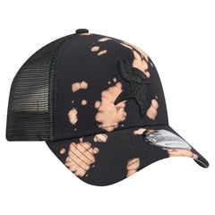 Minnesota Vikings New Era Bleached A-Frame 9FORTY Trucker Adjustable Hat