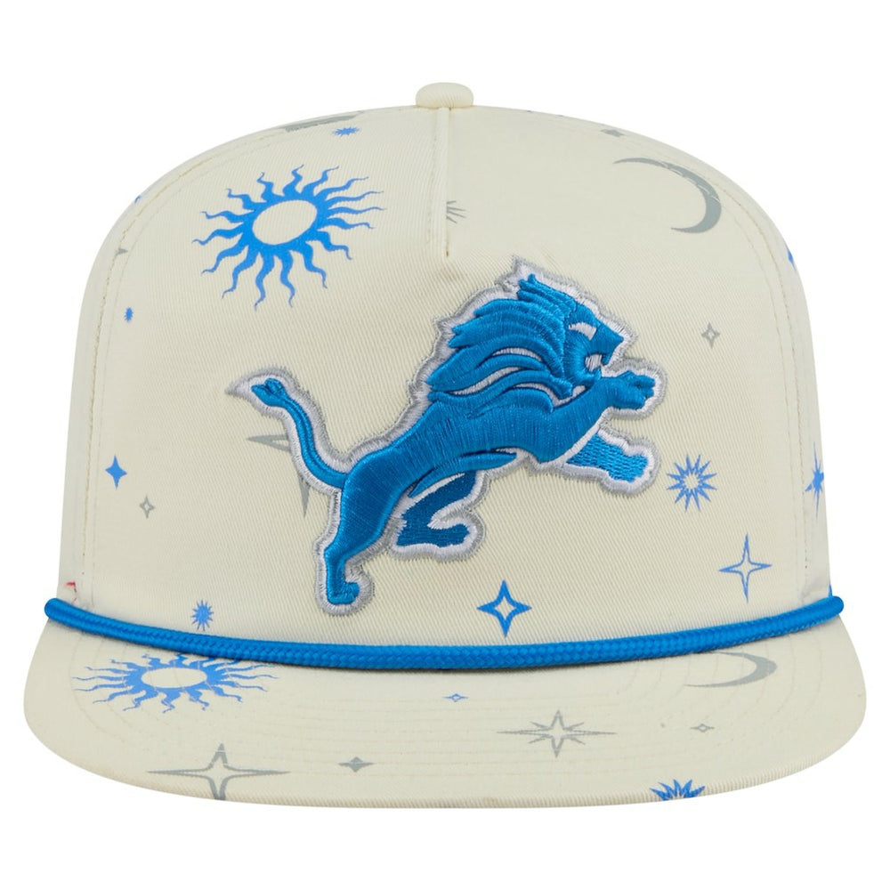 Detroit Lions New Era Celestial Golfer Snapback Hat