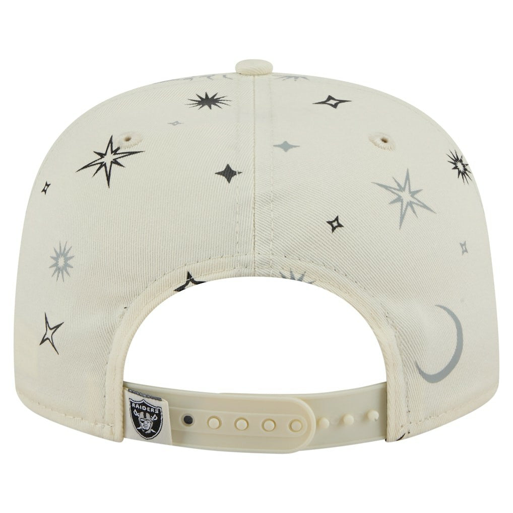Las Vegas Raiders New Era Celestial Golfer Snapback Hat