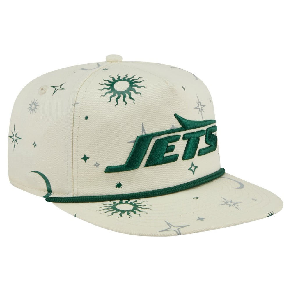 New York Jets New Era Celestial Golfer Snapback Hat