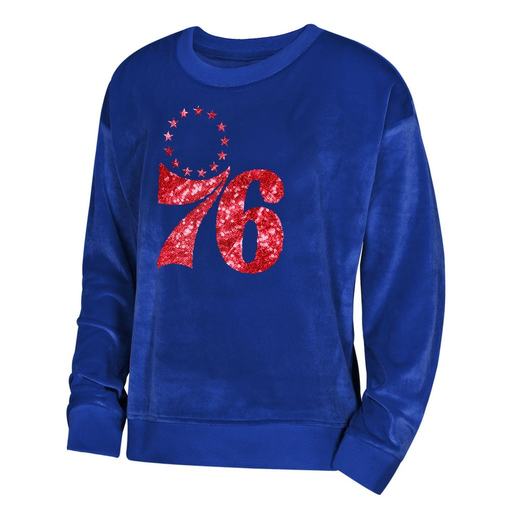Philadelphia 76ers Outerstuff Youth Girls Step Back Sweatshirt Discount
