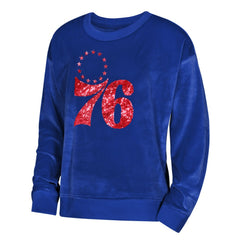 Philadelphia 76ers Outerstuff Youth Girls Step Back Sweatshirt Discount