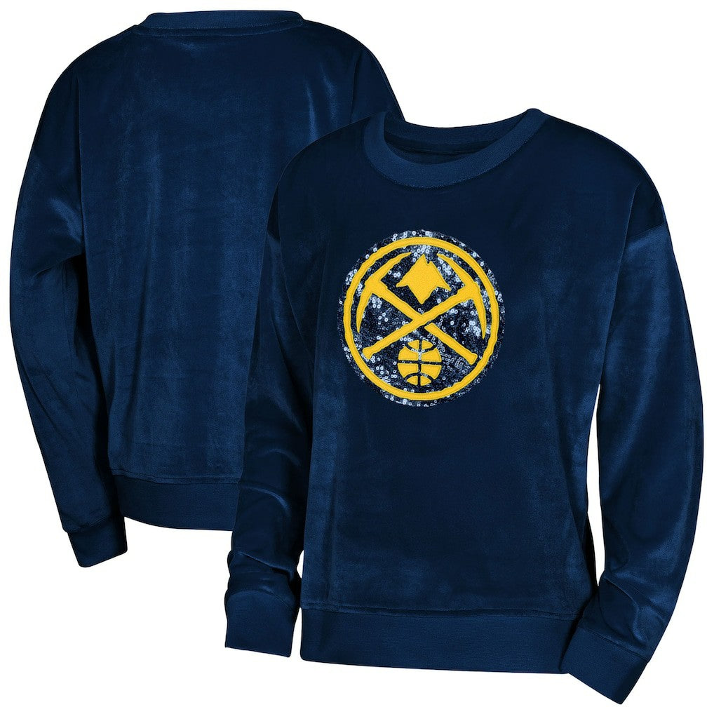 Denver Nuggets Outerstuff Youth Girls Step Back Sweatshirt sale For Sale