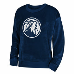 Minnesota Timberwolves Outerstuff Youth Girls Step Back Sweatshirt On Sale