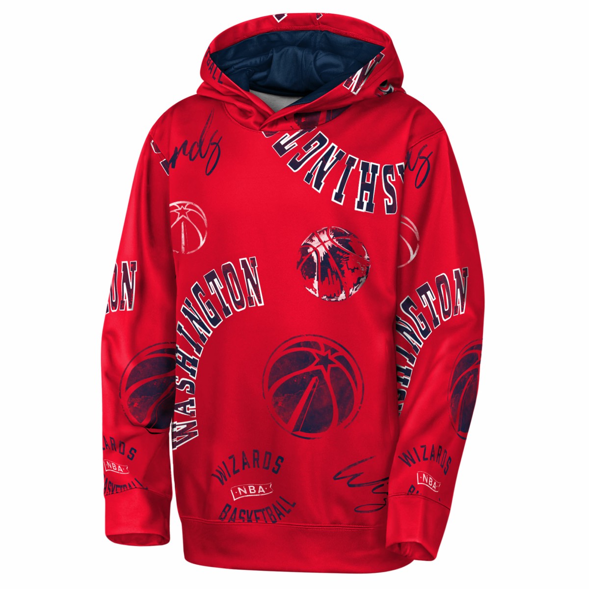Washington Wizards Outerstuff Youth Moving Violation Hoodie Discount