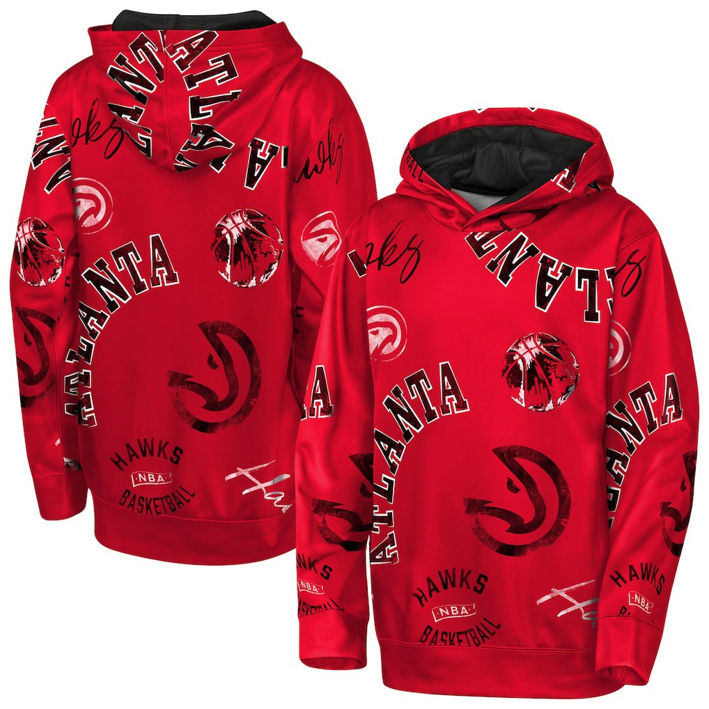 Atlanta Hawks Outerstuff Youth Moving Violation Hoodie Discount