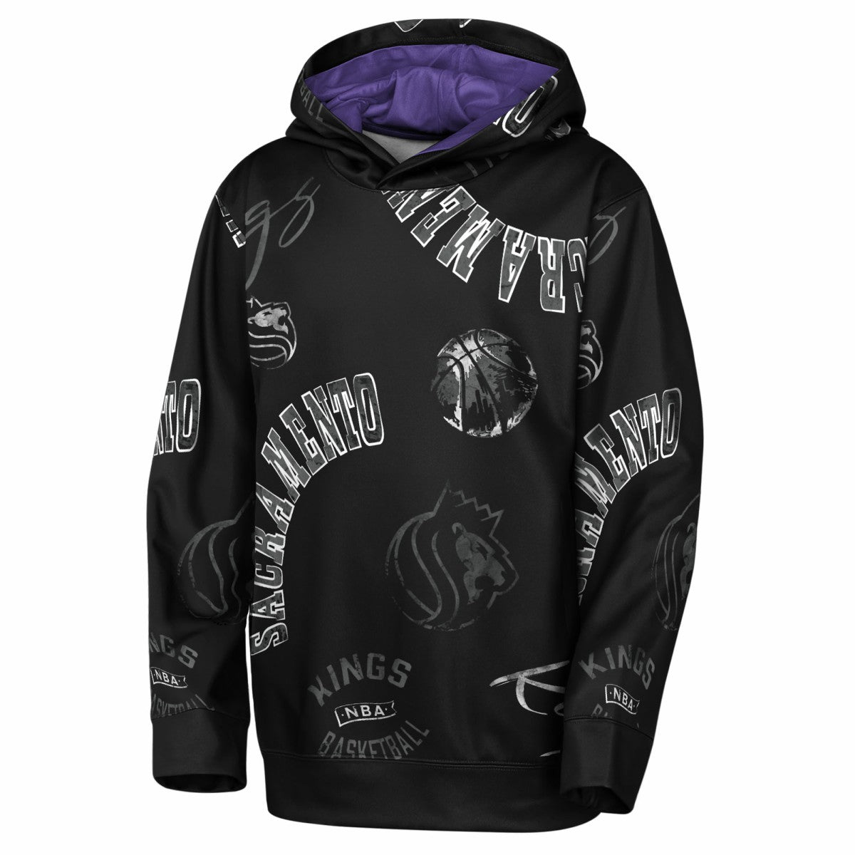 Sacramento Kings Outerstuff Youth Moving Violation Hoodie Online