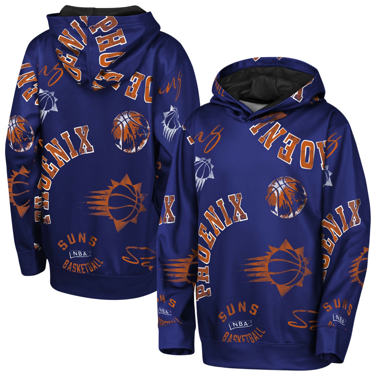 Phoenix Suns Outerstuff Youth Moving Violation Hoodie On Sale