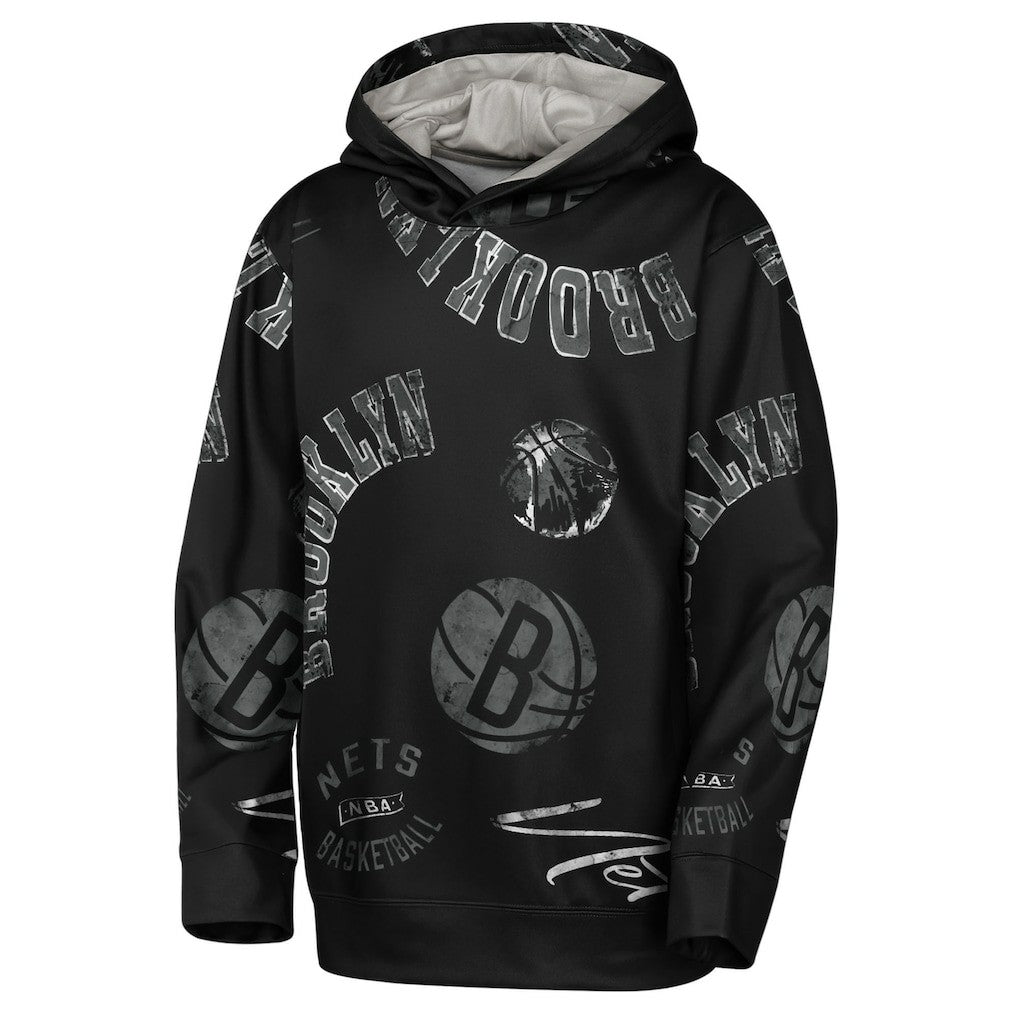 Brooklyn Nets Outerstuff Youth Moving Violation Hoodie Online