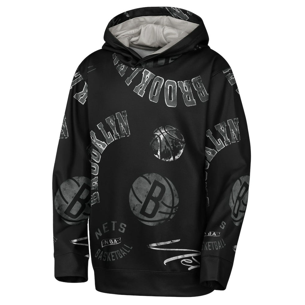 Brooklyn Nets Outerstuff Youth Moving Violation Hoodie Online