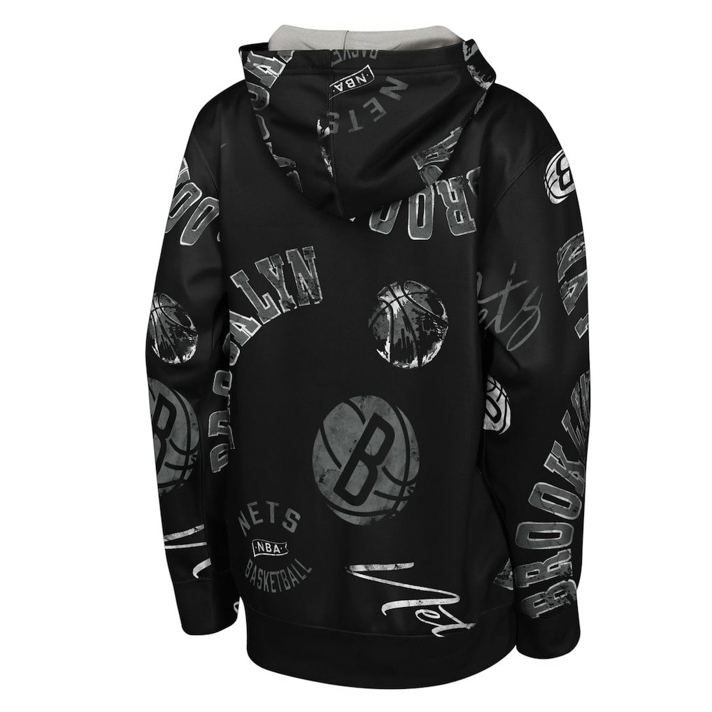Brooklyn Nets Outerstuff Youth Moving Violation Hoodie Online