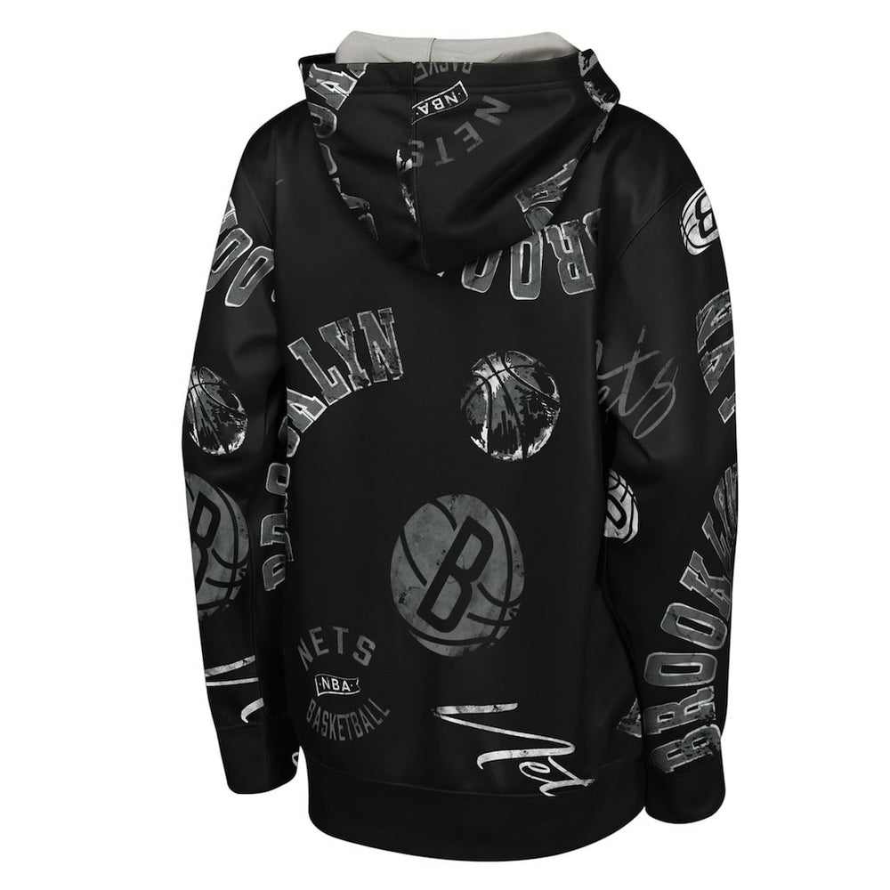 Brooklyn Nets Outerstuff Youth Moving Violation Hoodie Online