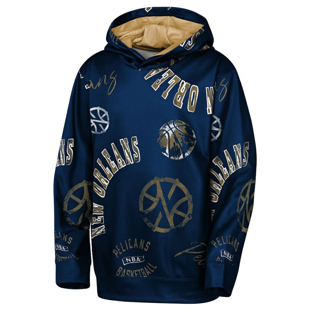 New Orleans Pelicans Outerstuff Youth Moving Violation Hoodie On Sale