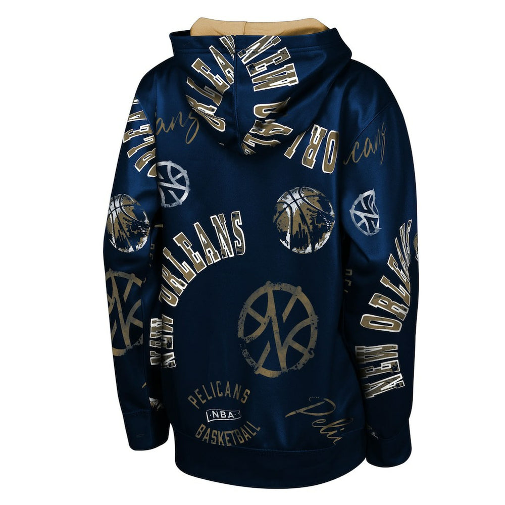 New Orleans Pelicans Outerstuff Youth Moving Violation Hoodie On Sale
